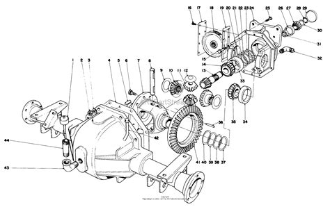toro professional   side discharge mower  sn   parts diagram