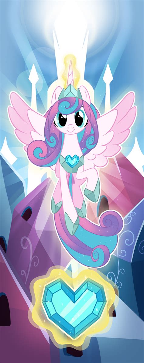 alicorn artistspindlespice crystal empire crystal heart