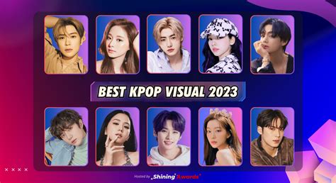 kpop visual  shining awards