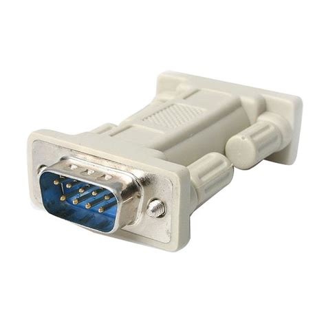 startech db rs serial null modem adapter mm   db  male