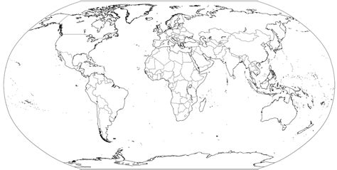 coloring world map printable printable maps vrogue