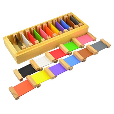 colour tablets box  montessori materials thinkamajigs