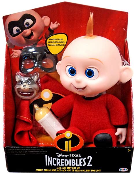 disney pixar incredibles  jack jack baby exclusive gift set jakks