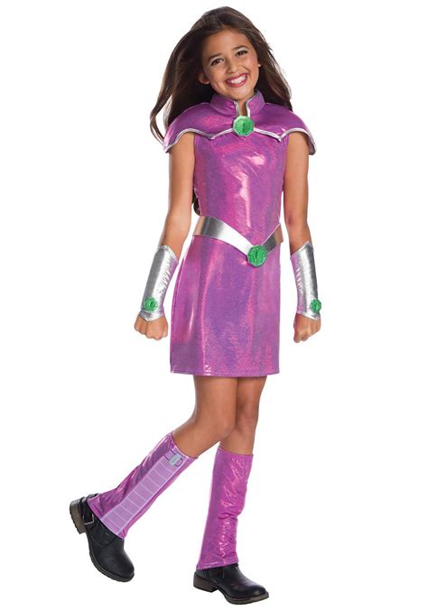 dc superhero girls deluxe starfire costume