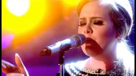 Adele Set Fire To The Rain Live Youtube