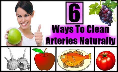 ways  clean arteries naturally natural home remedies supplements