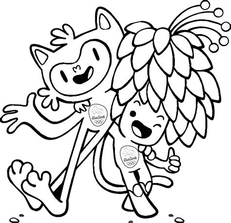 rio 2016 olympics coloring pages to download and print for free