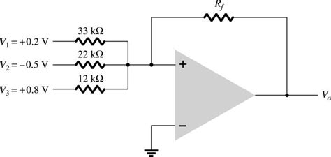 solved calculate  output voltage developed   circuit cheggcom