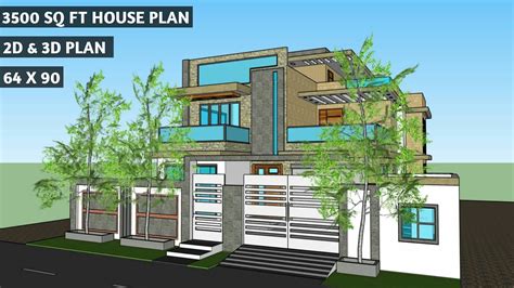sq ft house plans contemporary style  bedroom  sq ft contemporary home kerala home