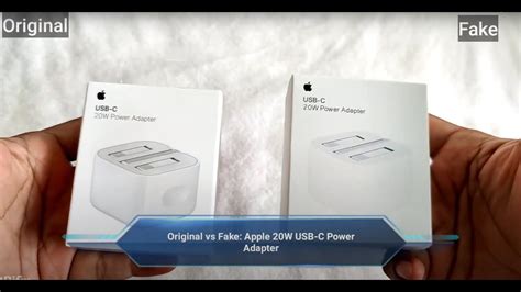 original  fake apple  usb  power adapter youtube