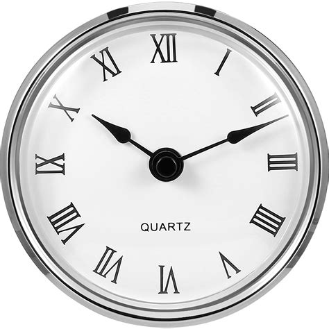 mm quartz clock fit upinsert  roman numeral