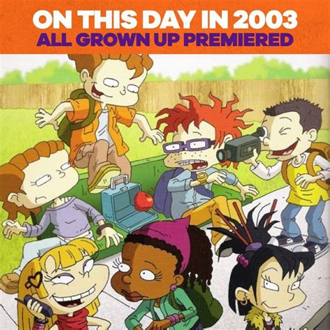 Nickalive On This Day In 2003 Rugrats All Grown Up