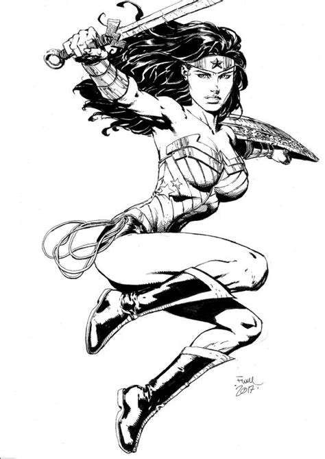 Wonder Woman By David Finch Med Billeder Tatoveringer