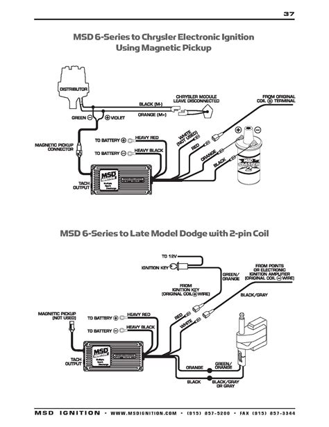msd ignition wire diagram