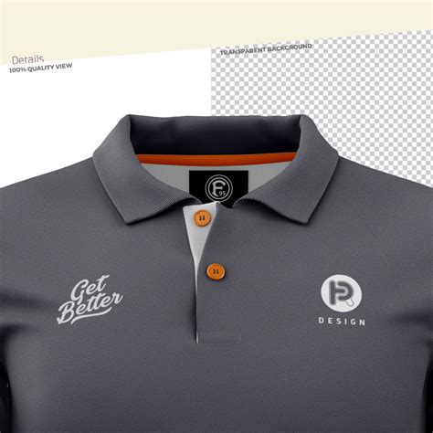 mens polo shirt mockup  behance