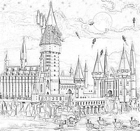 coloring pages lego harry potter hogwarts great hall coloring pages