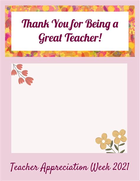printable teacher appreciation   note teacher