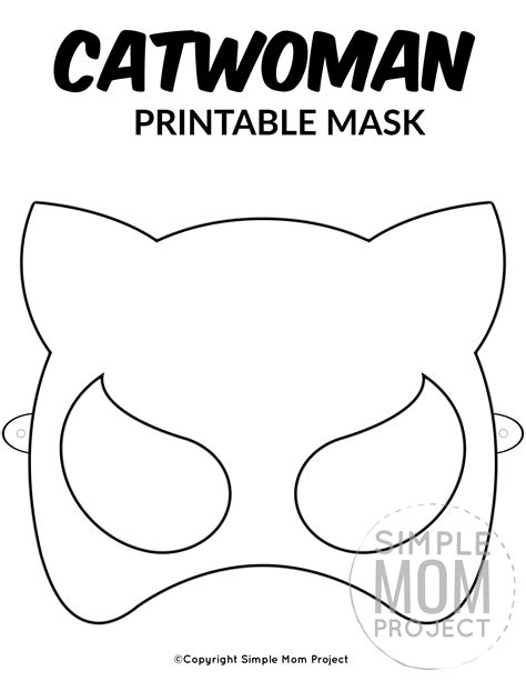 printable superhero mask cutouts  printable superhero clipart