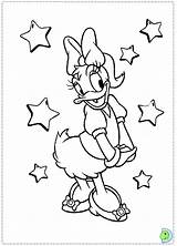 Coloring Dinokids Daisy Duck Disney Pages Close sketch template
