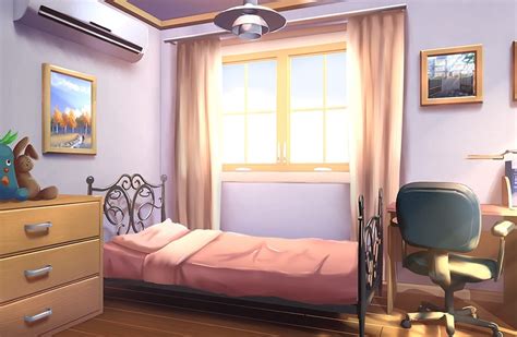 anime room background japanese platform bedroom sets