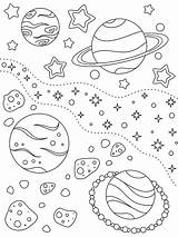 Nebulae Asteroids 30seconds sketch template