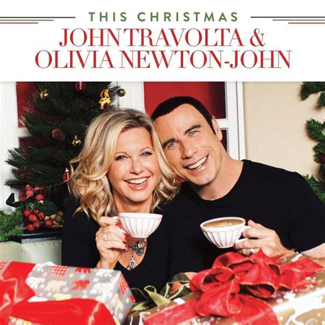 Carátula Frontal De John Travolta And Olivia Newton John This Christmas