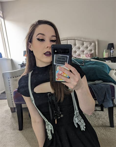 My Usual Eyeliner And Favorite Lip Color R Gothstyle