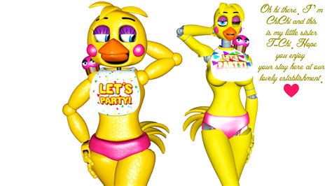 Toy Chica Sisters Version 1 By Infernox Ratchet On Deviantart