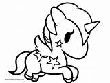 Tokidoki Coloring Pages Unicorn Cute Printable Stellina Adults Kids Baby Draw So Clipartmag Drawing sketch template