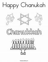 Coloring Chanukah Happy Chanukkah Built California Usa sketch template