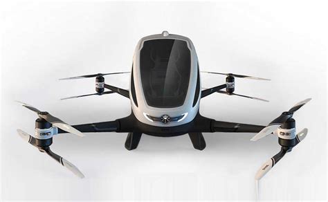 ces  ehang  autonomous single seater drone showcased carandbike