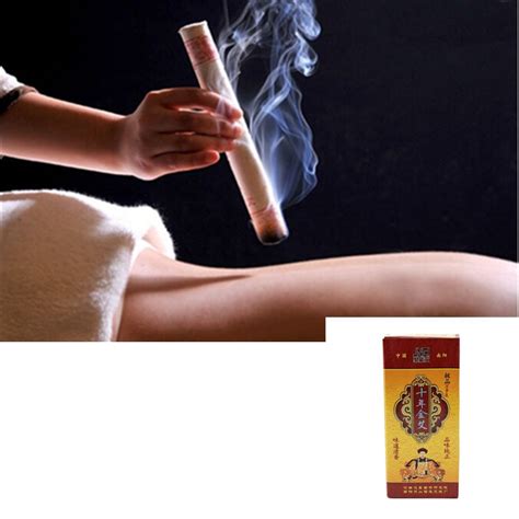 Ten Years Old Moxa Roll Chinese Pure Mox Roller Stick Rolls Moxibustion