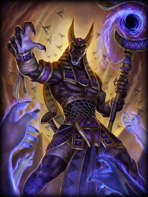 anubis nightwalker skin smite anubis god of the dead pinterest