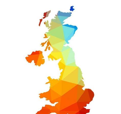 color map  great britain vector ai eps uidownload