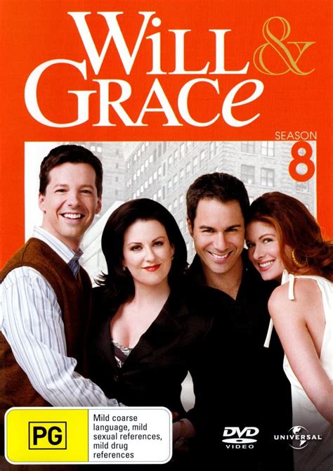 will and grace season 8 uk dvd and blu ray