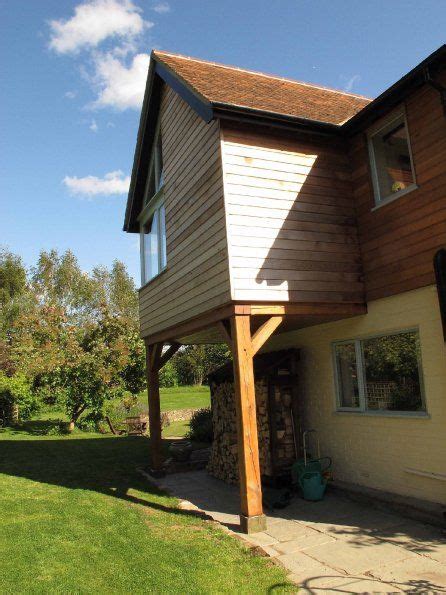 timber framed  floor stilted extension  floor stilted extension house extensions