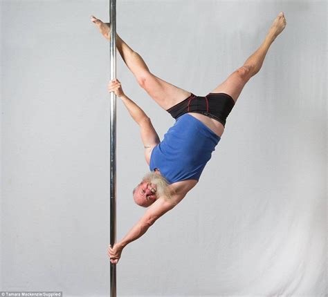 Queensland Man With A Bushy Beard Who S Also A Pole Dancing Addict