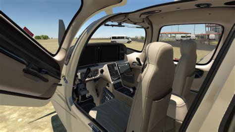command sr series interior ivory general aviation  pilot