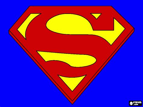 superman logo coloring pages   superman logo coloring