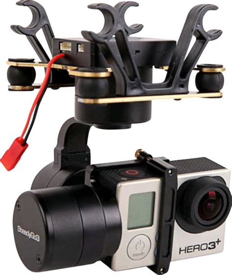 black pearl rc stabilisateur steadygo gopro pour multicoptere gopro hero