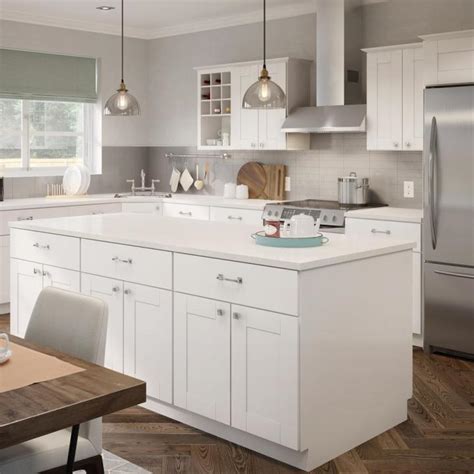 hampton bay white shaker kitchen cabinets wow blog