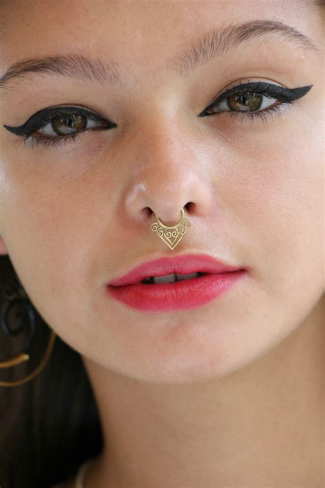 nose piercing wallpapers high quality download free