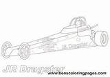 Drag Dragsters sketch template