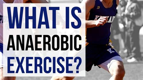 What Is Anaerobic Exercise Youtube