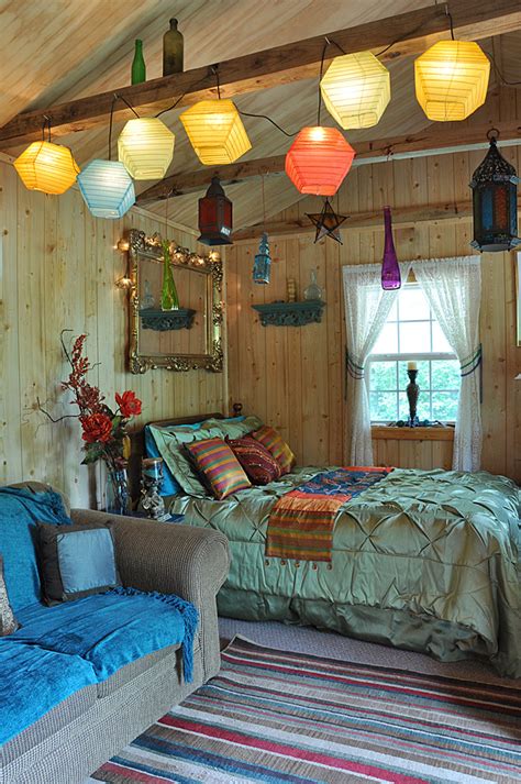 bohemian cabin tiny house swoon