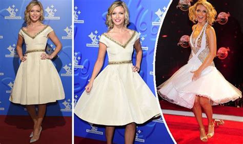 rachel riley harks back to her strictly days as she wows