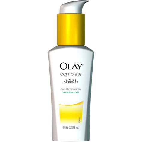 olay complete daily uv moisturizer sensitive skin spf  defense
