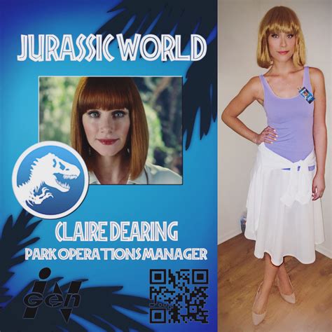 Jurassic World Claire Dearing Halloween Costume Skirt
