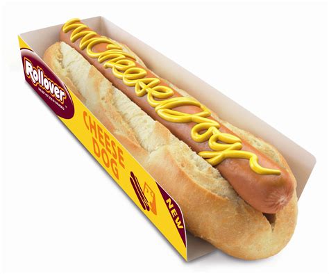 rollover hotdogs unveils limited edition cheese dog