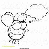 Fly Cartoon Guy Daydreaming Coloring Pages Toon Hit Color Clipart Getcolorings Remarkable sketch template